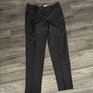 Haggar Slim Fit Black Trousers